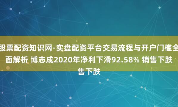 股票配资知识网-实盘配资平台交易流程与开户门槛全面解析 博志成2020年净利下滑92.58% 销售下跌