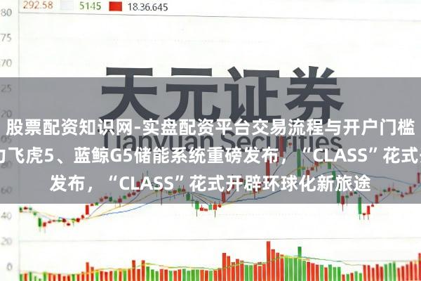 股票配资知识网-实盘配资平台交易流程与开户门槛全面解析 晶科动力飞虎5、蓝鲸G5储能系统重磅发布，“CLASS”花式开辟环球化新旅途