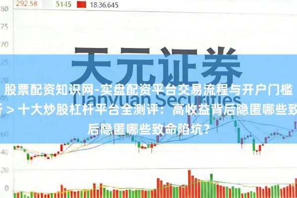 股票配资知识网-实盘配资平台交易流程与开户门槛全面解析 > 十大炒股杠杆平台全测评：高收益背后隐匿哪些致命陷坑？