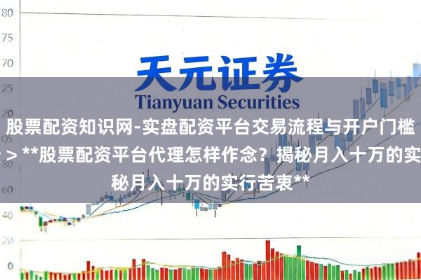 股票配资知识网-实盘配资平台交易流程与开户门槛全面解析 > **股票配资平台代理怎样作念？揭秘月入十万的实行苦衷**